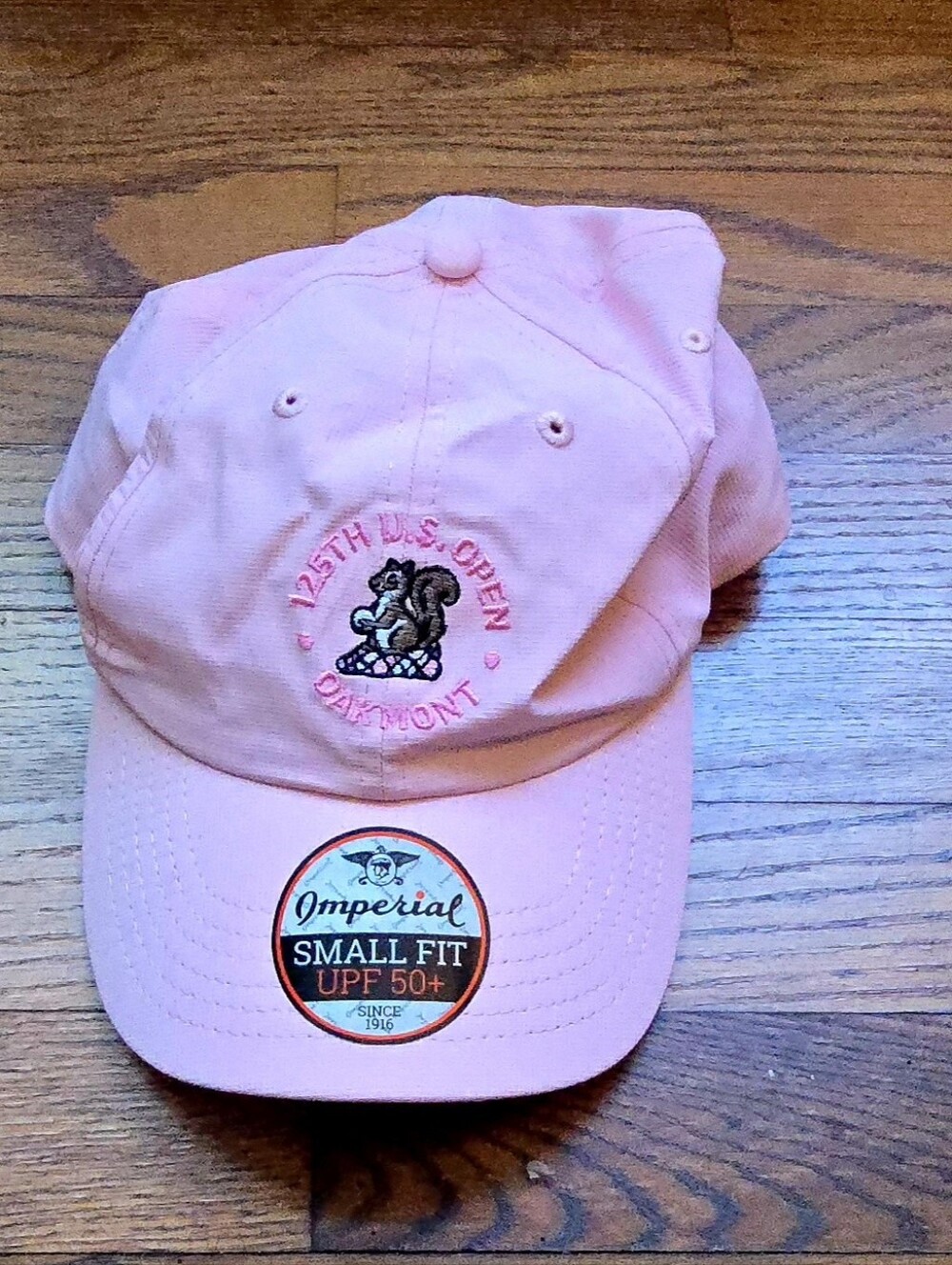 125th U.S. Open Oakmont Country Club Pink Baseball Cap NEW